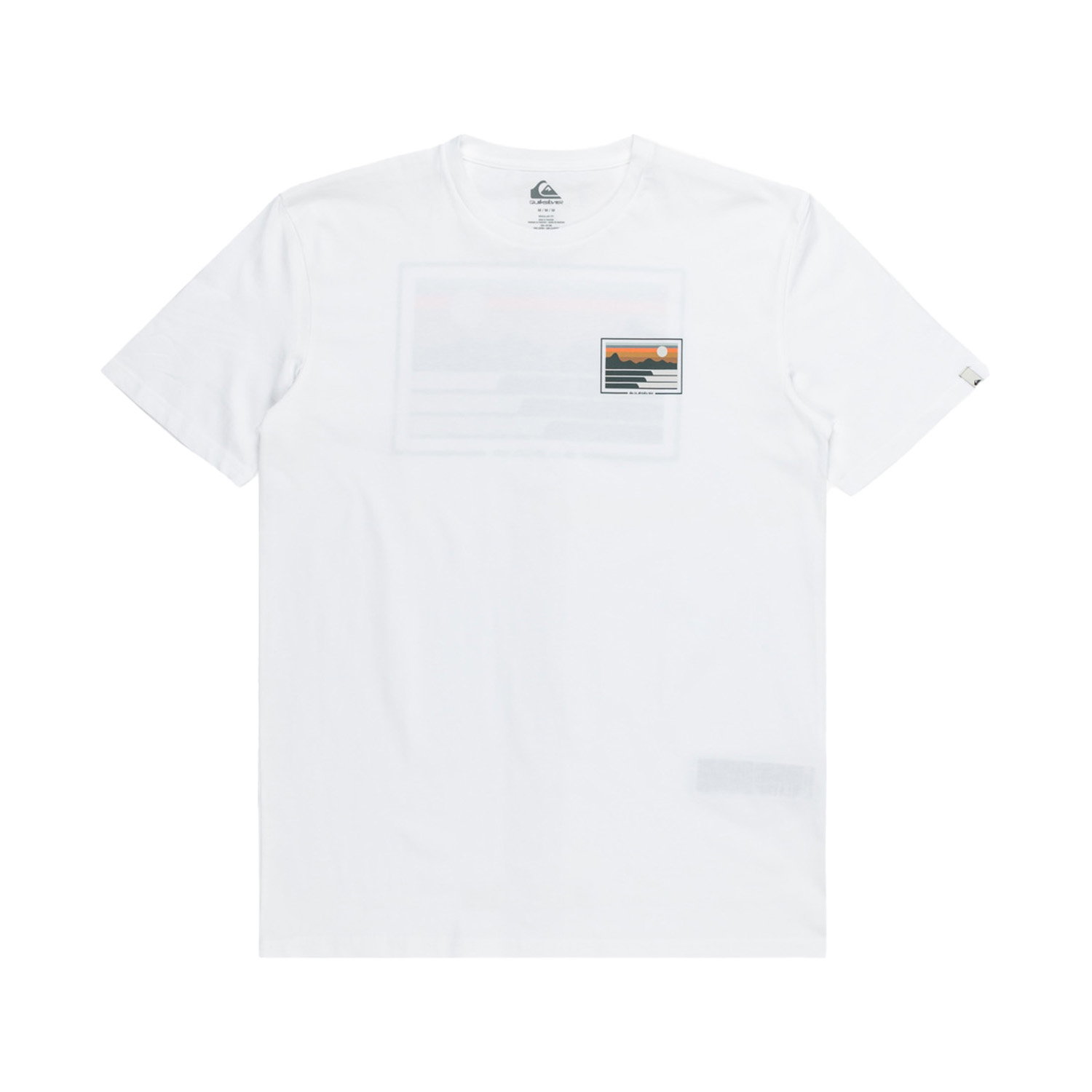 Quiksilver Land And Sea Erkek Mavi Tişört