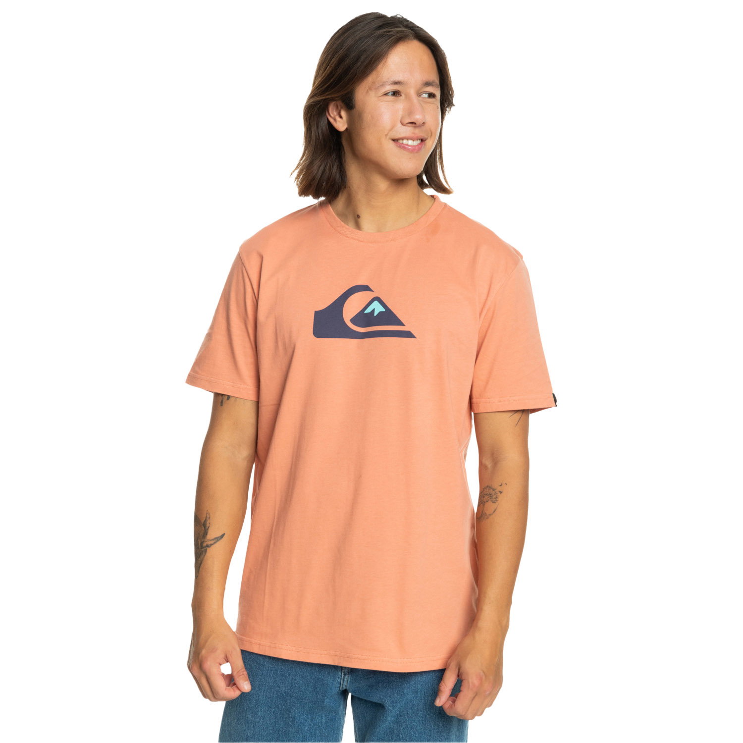 Quiksilver Comp Logo Erkek Tişört