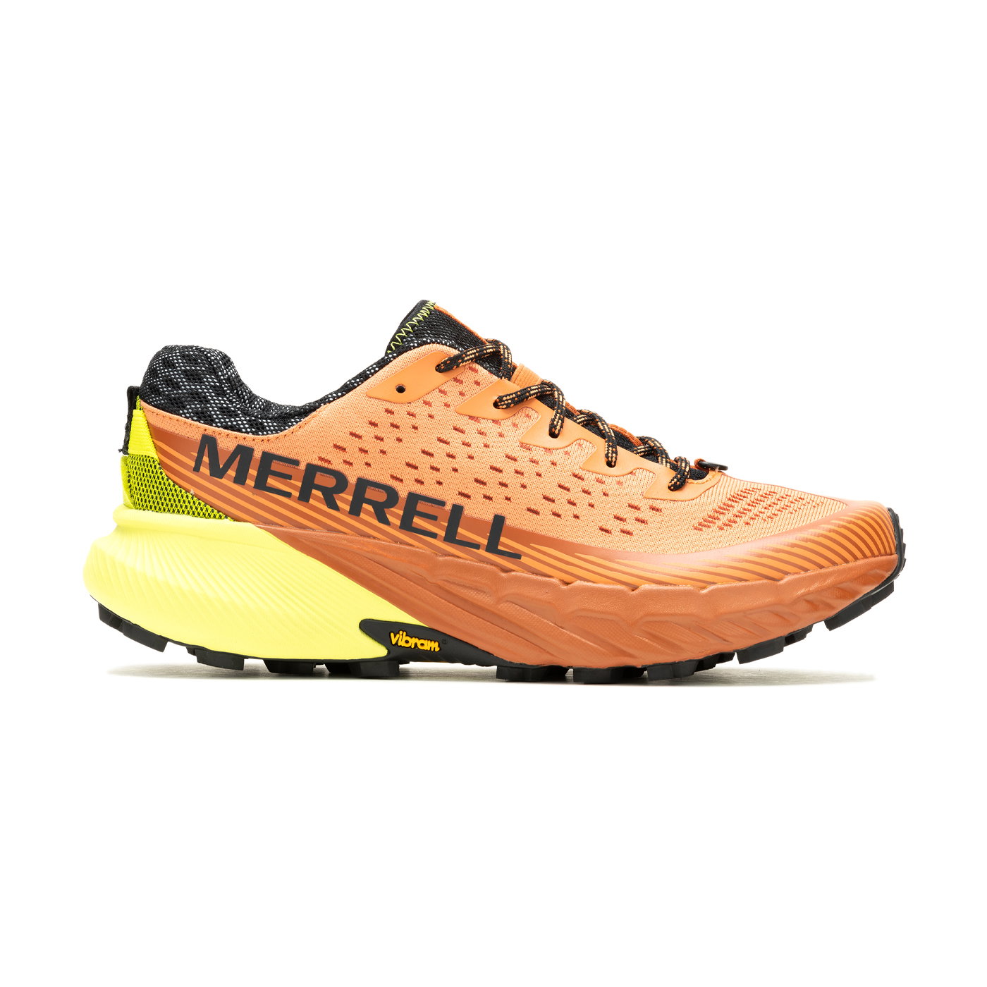 Merrell Agility Peak 5 Erkek Sarı Patika Koşusu Ayakkabısı
